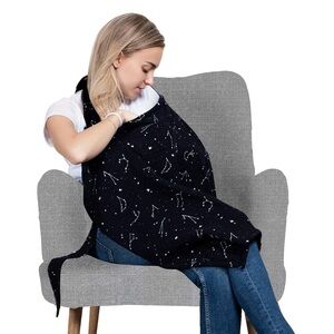SanFranciscoBaby 360° Privacy Nursing Cover Up for Breastfeeding - Black